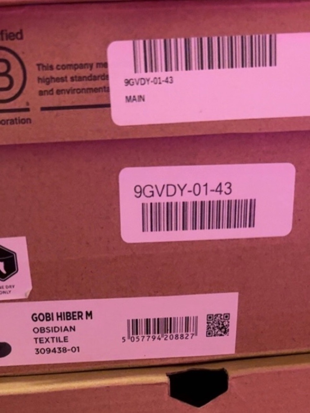 Vivobarefoot Gobi Hiber Men's EU 43 US 10 Obsidian Winter Boots Barefoot NEW - Picture 10 of 10